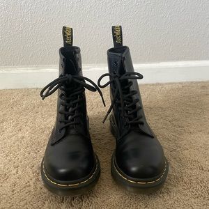 black doc martens